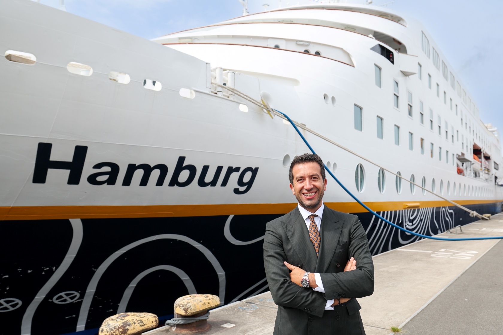 Presse, August 2025, Muttergesellschaft von plantours übernimmt MS Hamburg, Inti Ligabue