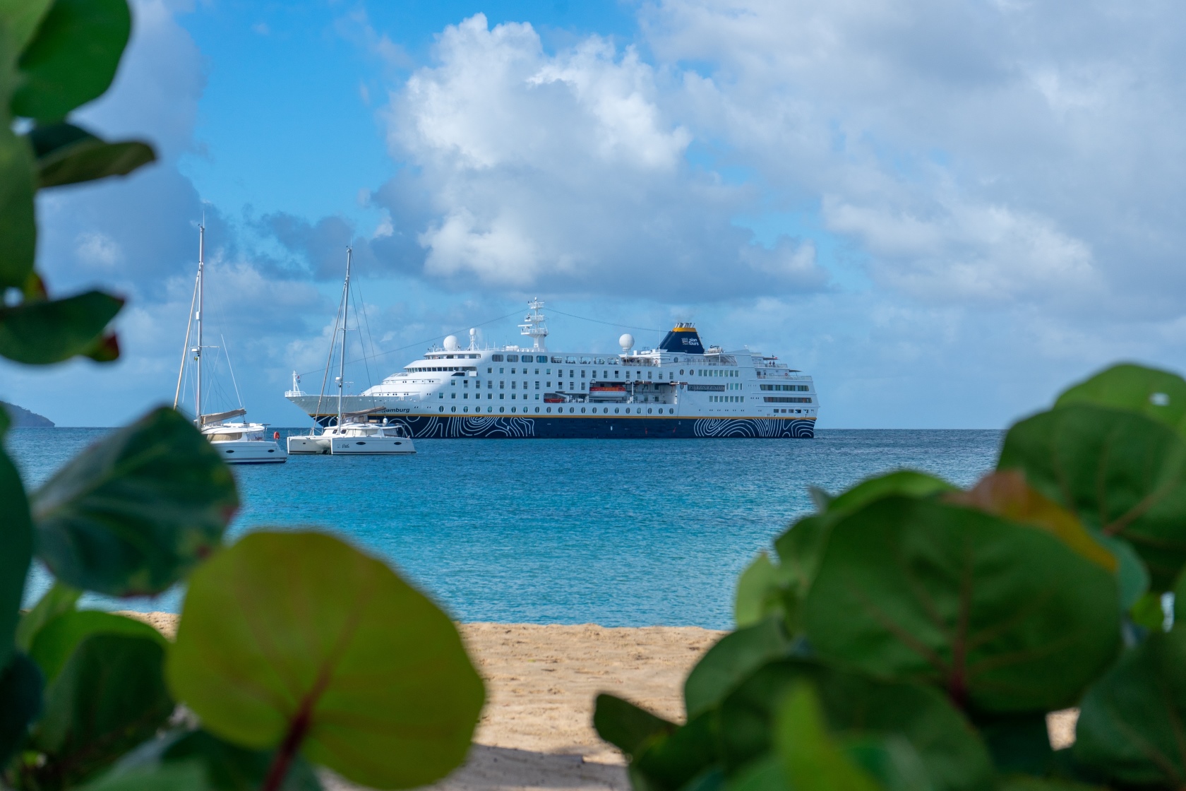 Presse, April 2026, Südsee 2028, plantours, pressebild MS Hamburg Strand