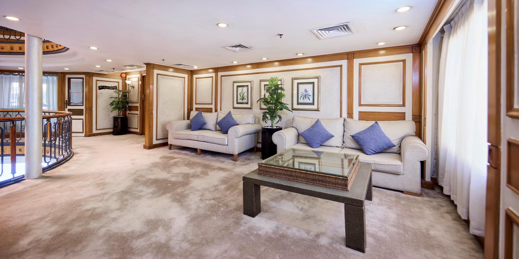 MS Monte Carlo, Nil Flussschiff, Flusskreuzfahrtschiff  
im 5-Sterne-Segment  (Landeskategorie), lobby