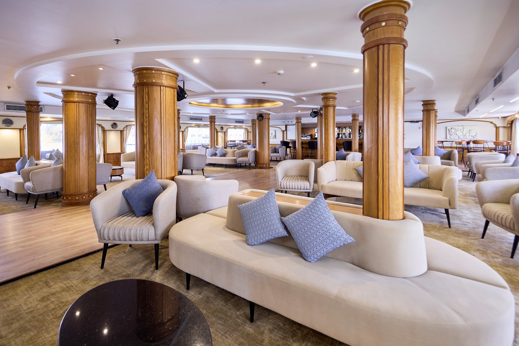 MS Monte Carlo, Nil Flussschiff, Flusskreuzfahrtschiff  
im 5-Sterne-Segment  (Landeskategorie), Lounge