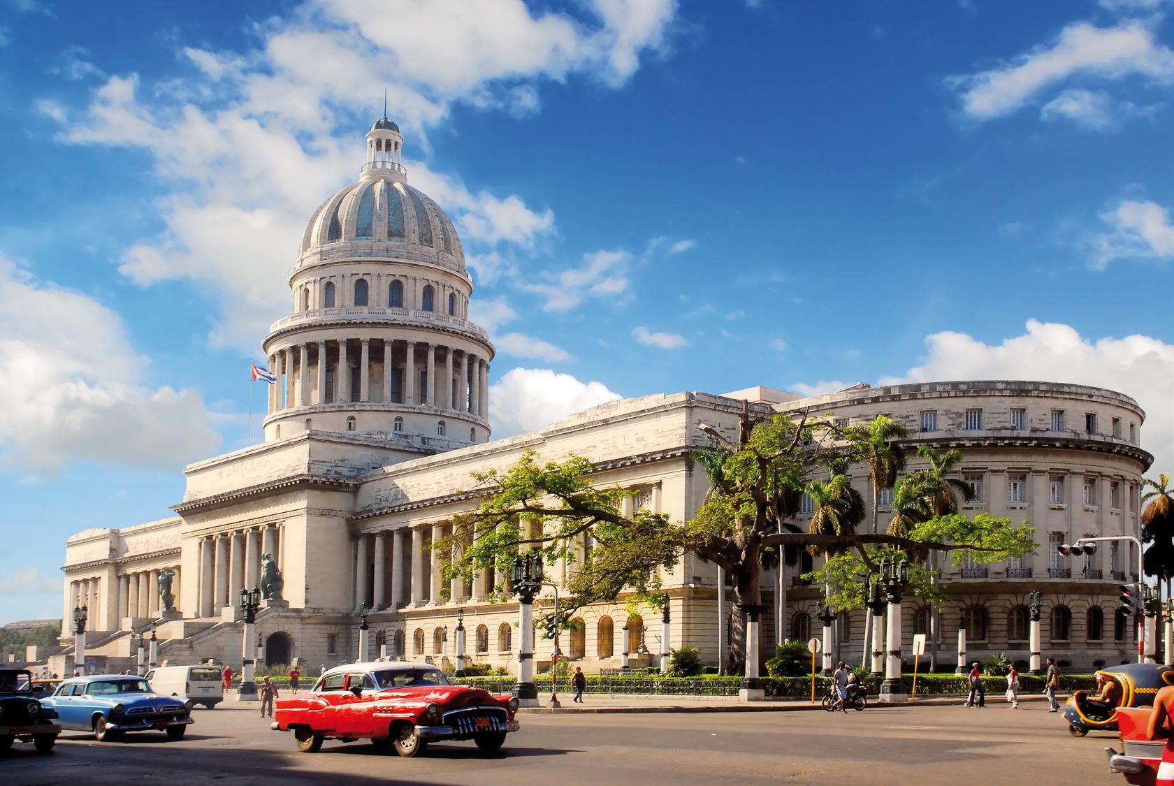 Kuba, Kreuzfahrt MS HAMBURG, Havanna, Oldtimer, Capitol