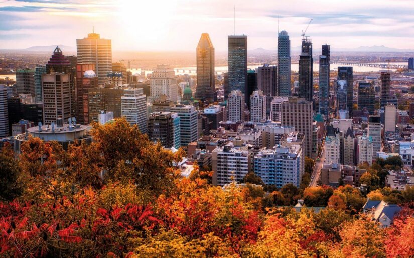 Kanada und USA mit MS HAMBURG, Kreuzfahrt, Blick auf Montreal, Indian Summer, Zielgebiete, Hochsee, Kanada