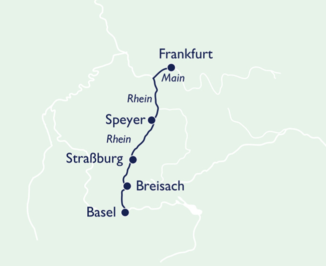 Von Basel Nach Strassburg Mit Dem Zug Rhein Flusskreuzfahrt Basel und Straßburg mit MS LADY CRISTINA