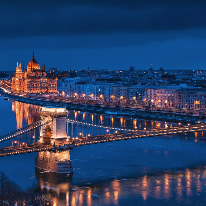 Magical New Year's Eve on the Danube