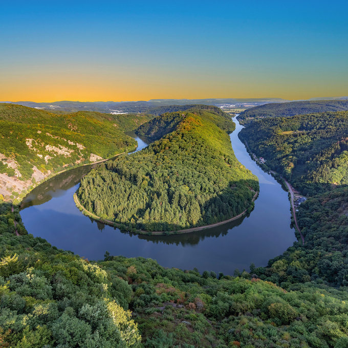 Entlang der Mosel zur Saarschleife