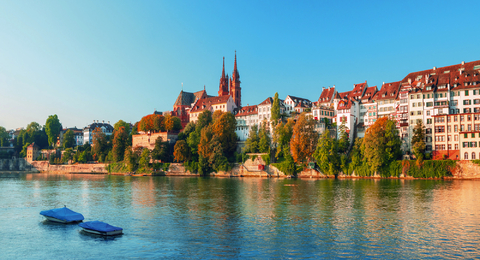 Rheinperlen im Süden mit Basel und Straßburg