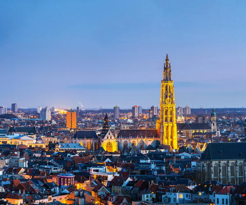 Silvesterzauber in Antwerpen