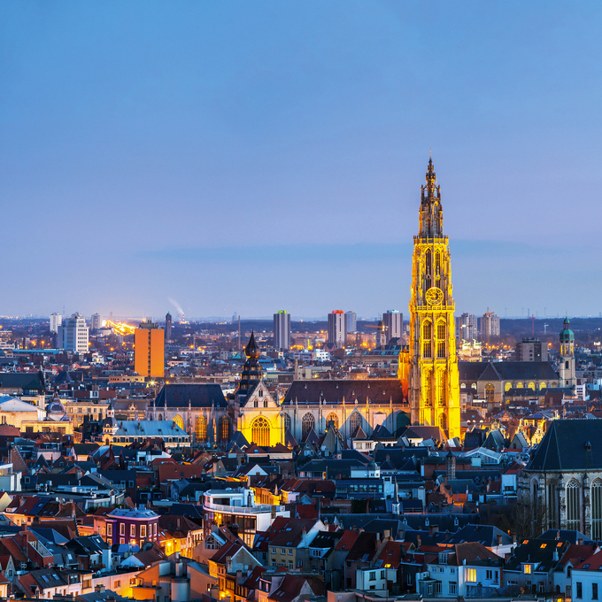 Silvesterzauber in Antwerpen