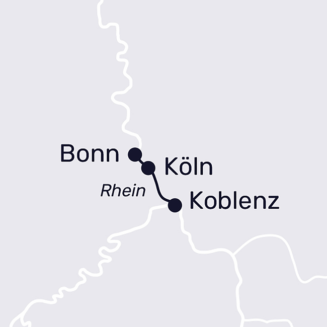 Routenkarte Leinen los für Schlager-Träume