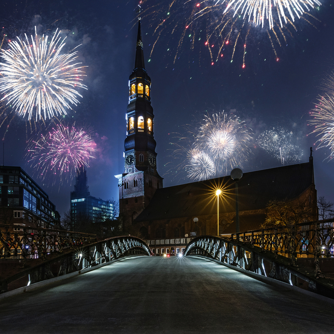 Silvester in Hamburg – von Potsdam nach Kiel
