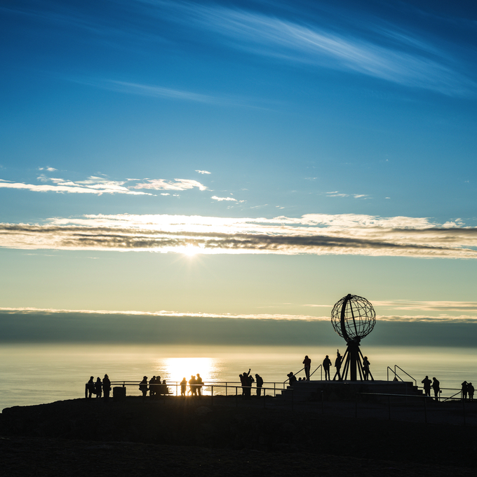In the Light of Midsummer to the North Cape